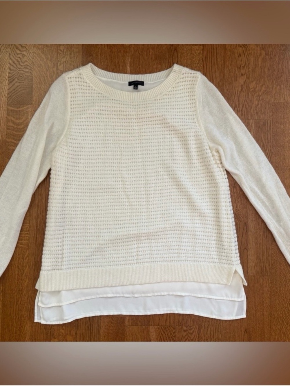 The Limited Cream Sweater with Lining